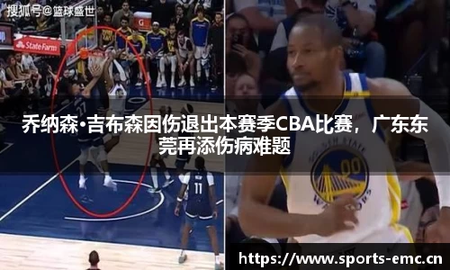 乔纳森·吉布森因伤退出本赛季CBA比赛，广东东莞再添伤病难题